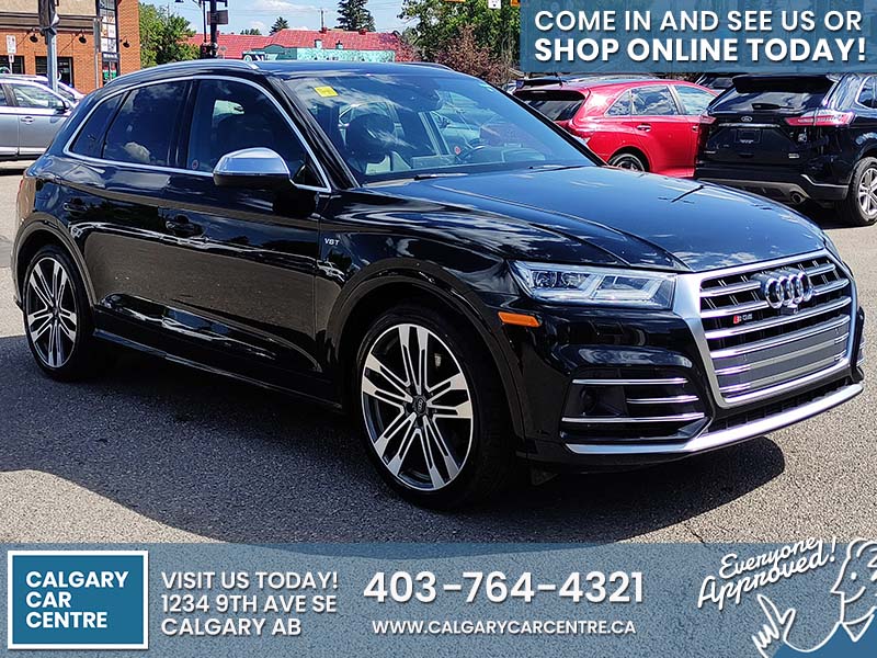 Used SUV 2018 Audi SQ5 Black for sale in Calgary