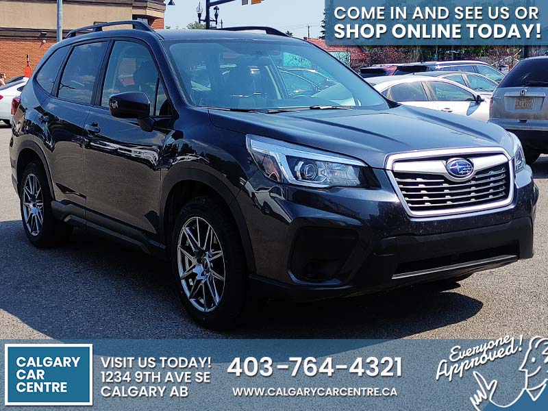 Used SUV 2019 Subaru Forester Black for sale in Calgary