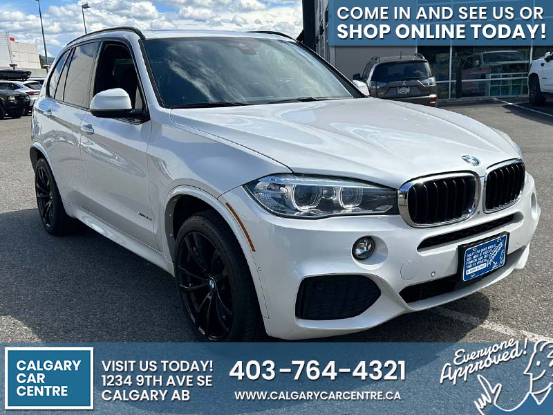 Used SUV 2018 BMW X5 White for sale in Calgary