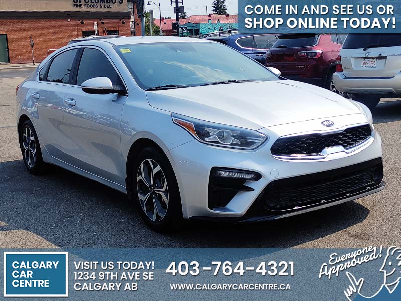 Used Sedan 2019 Kia Forte Silver for sale in Calgary