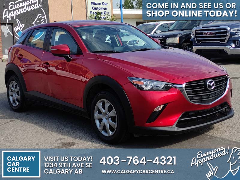 Used SUV 2020 Mazda CX-3 Red for sale in Calgary