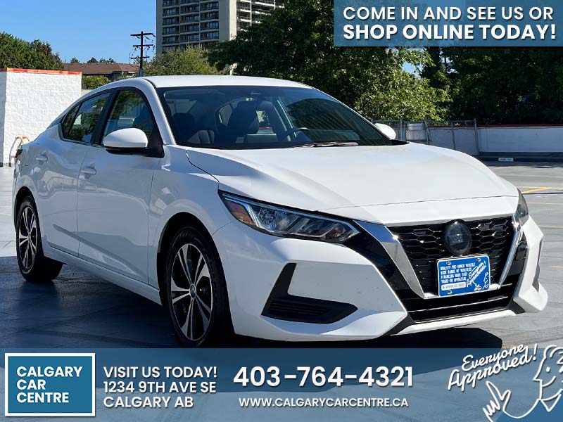 Used Sedan 2022 Nissan Sentra White for sale in Calgary