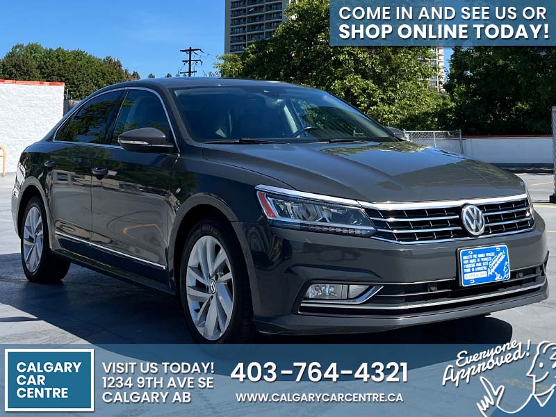 Used Sedan 2017 Volkswagen Passat Gray for sale in Calgary