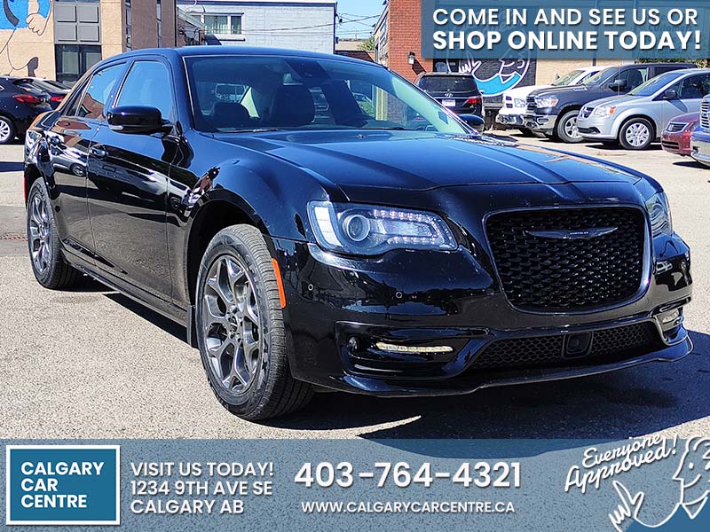 Used Sedan 2021 Chrysler 300 Black for sale in Calgary