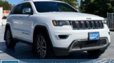 Used SUV 2019 Jeep Grand Cherokee White for sale in Calgary