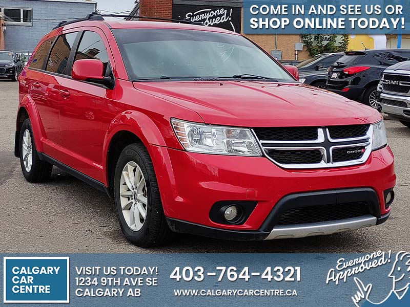 Used SUV 2019 Dodge Journey Red for sale in Calgary