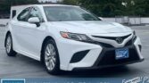 Used Sedan 2018 Toyota Camry White for sale in Calgary