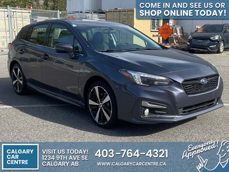 Used Hatchback 2017 Subaru Impreza Gray for sale in Calgary