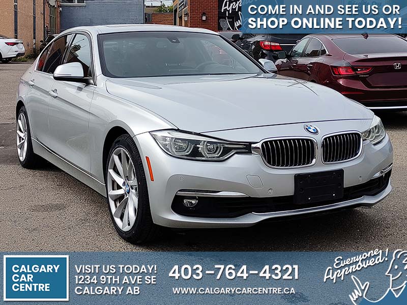 Used Sedan 2017 BMW 3 Series Silver ** for sale in Calgary