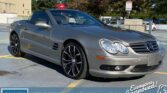 Used Convertible 2003 Mercedes Benz SL-Class Silver for sale in Calgary