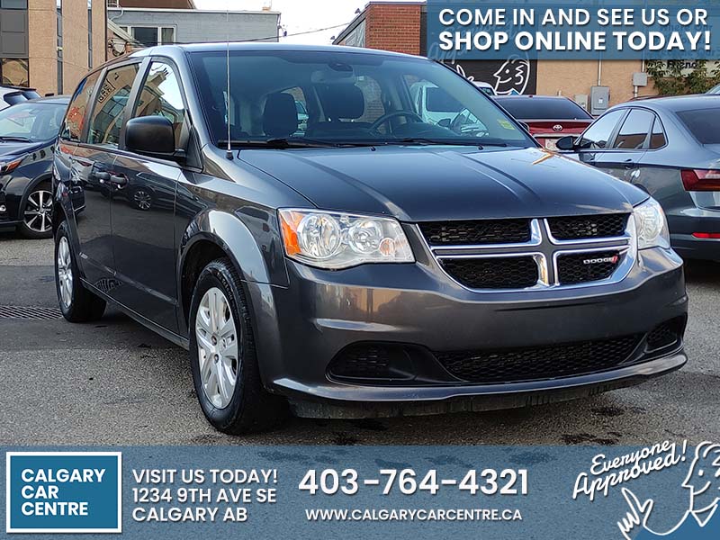 Used Van 2019 Dodge Grand Caravan Gray for sale in Calgary