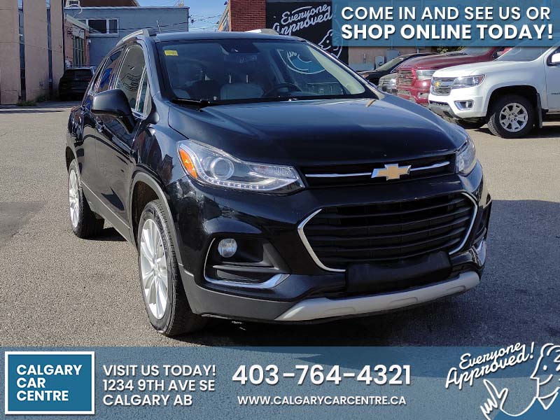 Used SUV 2018 Chevrolet Trax Black for sale in Calgary