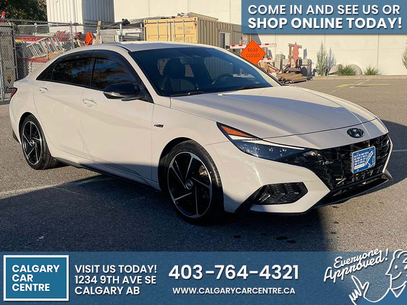 Used Sedan 2021 Hyundai Elantra Gray for sale in Calgary