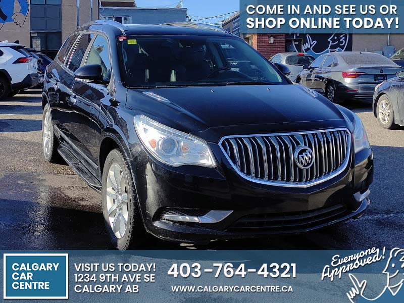 Used SUV 2017 Buick Enclave Black for sale in Calgary