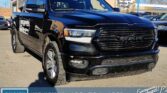 Used Crew Cab 2020 Ram 1500 Black for sale in Calgary