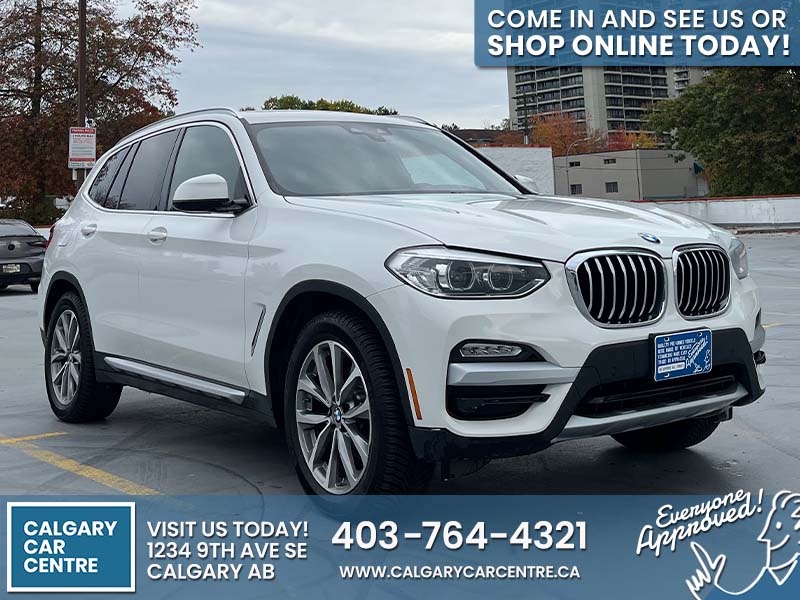 Used SUV 2019 BMW X3 White for sale in Calgary