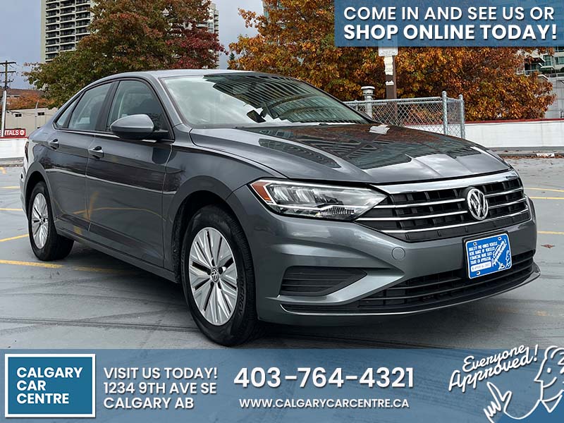 Used Sedan 2019 Volkswagen Jetta Gray for sale in Calgary