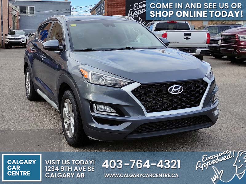 Used SUV 2019 Hyundai Tucson Gray for sale in Calgary