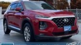 Used SUV 2019 Hyundai Santa Fe Red for sale in Calgary