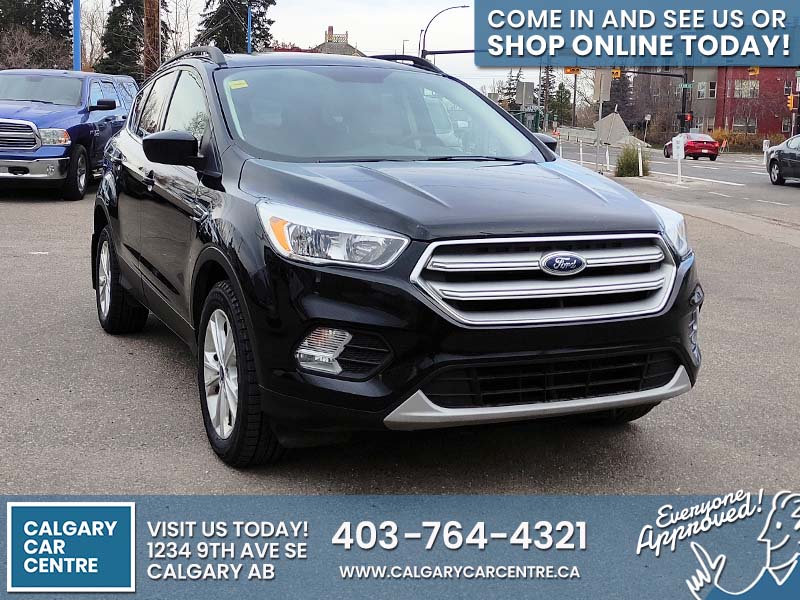 Used SUV 2018 Ford Escape Black for sale in Calgary