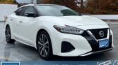 Used Sedan 2019 Nissan Maxima White ** for sale in Calgary