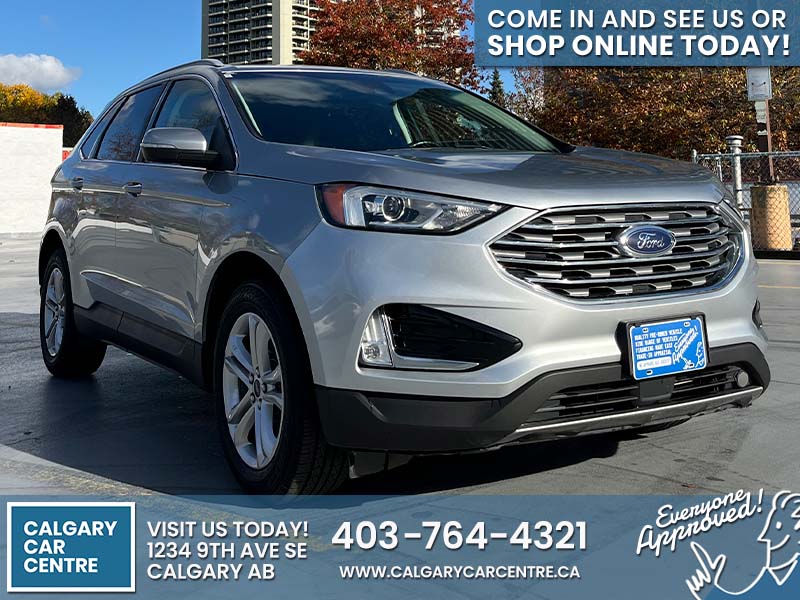 Used SUV 2020 Ford Edge Silver for sale in Calgary