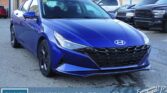 Used Sedan 2021 Hyundai Elantra Blue for sale in Calgary