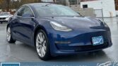 Used Sedan 2019 Tesla Model 3 Blue for sale in Calgary