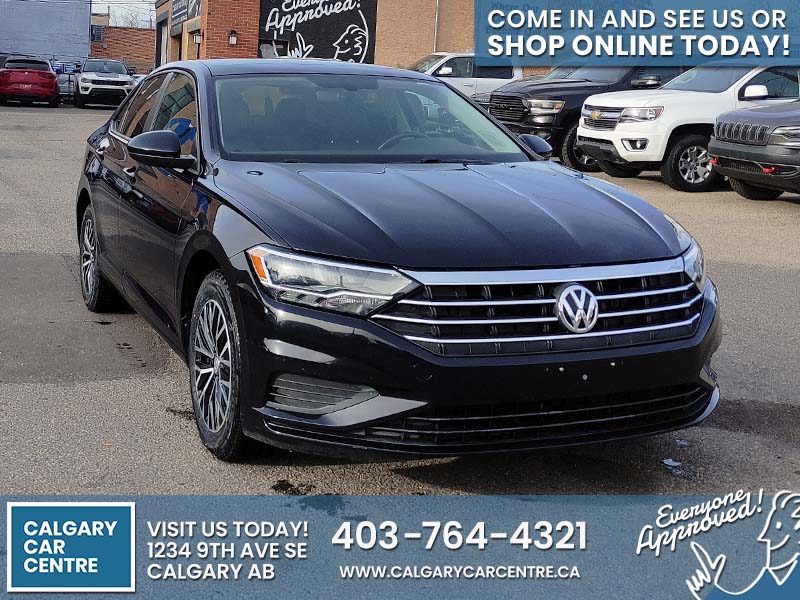 Used Sedan 2019 Volkswagen Jetta Black ** for sale in Calgary