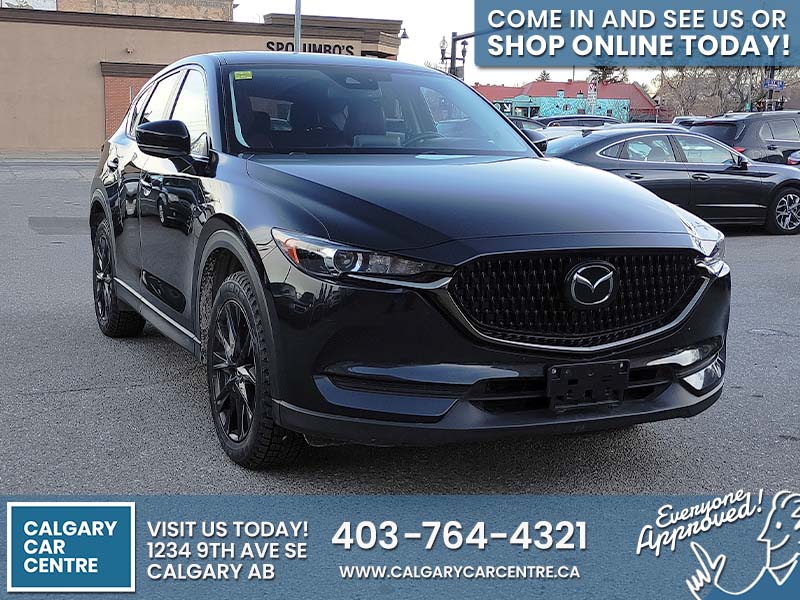 Used SUV 2021 Mazda CX-5 Black for sale in Calgary